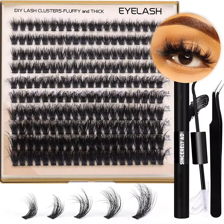 AD DIY Wispy Cluster Lashes
